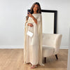 Satin maxi dress - elegante lange avondjurk voor dames