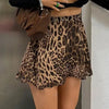 Luipaardprint mini rok - Bakkermode.nl