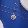 Boom des levens hanger ketting - elegante damesketting - Bakkermode.nl