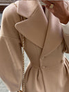 Dubbelrijige trenchcoat - elegante damesbovenkleding - Bakkermode.nl