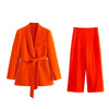 2-delig blazer set voor dames - stijlvolle kantooroutfit met broek