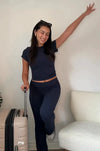 2-delige loungewear set - gezellige grijze damesoutfit