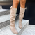 Kniehoge laarzen - stijlvolle slouch dameswinterkleding