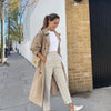 Dames tailored broeken met elegante hoge taille – stijlvolle casual & formele kleding voor werk en evenementen