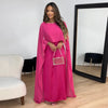 Satin maxi dress - elegante lange avondjurk voor dames