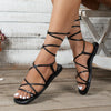 Gladiatorsandalen met meerdere bandjes - Bakkermode.nl