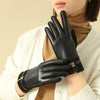 Leren handschoenen - elegante en functionele dames winterhandschoen