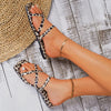 Luipaardprint sandalen - Bakkermode.nl
