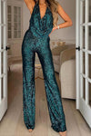 Pailletten jumpsuit - elegante dames party outfit
