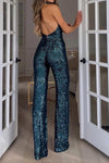 Pailletten jumpsuit - elegante dames party outfit