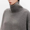 Dames cashmere hooghals trui - luxe breiwerk voor casual en kantooroutfits
