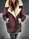 Dames aviator winterjas - gevoerde jas met imitatiebont kraag - Bakkermode.nl