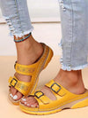 Dames leuke orthopedische sandalen - trendy instap schoenen voor elke dag