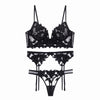 2-delig lingerie set - verfijnde bloemen dames bralette en broekje - Bakkermode.nl