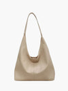 Minimalistische schoudertas dames - stijlvolle leren tas - Bakkermode.nl