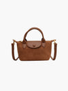 Leren crossbody minitas dames – stijlvol en functioneel - Bakkermode.nl