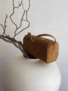 Suède clutch tas dames – casual en veelzijdig - Bakkermode.nl