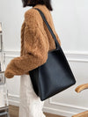 Leren schoudertas dames - casual dagelijkse tas - Bakkermode.nl