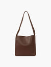 Leren schoudertas dames - casual dagelijkse tas - Bakkermode.nl