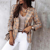 Geruite blazer - stijlvolle damesjacket