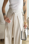 2-delige chique wijde broekset - elegante outfit voor dames