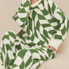 2-delige winter pyjama set - stijlvolle dames loungewear