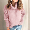 Chunky gebreide trui - relaxte pasvorm damesjumper - Bakkermode.nl