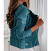 Bikerjack - stijlvolle dames faux suede jas