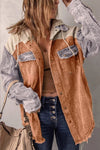 Corduroy jas - stijlvolle retro damesouterwear