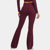 Dames flared leggings met hoge taille - stretchy yoga broeken voor een actieve levensstijl