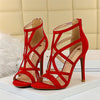 Hoge hak sandalen - stijlvolle gladiator schoenen voor dames