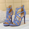 Hoge hak sandalen - stijlvolle gladiator schoenen voor dames