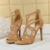 Hoge hak sandalen - stijlvolle gladiator schoenen voor dames