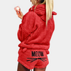 2-delige zachte loungewear set - dames pyjama set van fleece