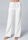 Dames casual broeken - trekkoordstijl voor ontspannen dagelijkse looks