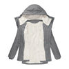 Geplooide winterjas met capuchon voor dames - gewatteerde winterjas - Bakkermode.nl