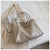 Leren tote bag - ruime bruine dames handtas - Bakkermode.nl