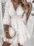 Dames casual jurken boho-chic zomerjurk - elegante geborduurde stijl voor daguitstapjes