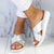 Dames flip flops - gezellige instappers met geheugenschuim voor casual zomeroutfits - stijlvolle lichte schoenen