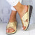 Vrouwenflip-flops met orthopedische ondersteuning - casual instapsandalen voor zomerse uitjes