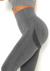 Dames hoge taille leggings – stretchy actievewear in zwart