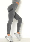 Dames hoge taille leggings – stretchy actievewear in zwart