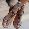 Dames leren gladiatorsandalen - elegante zomerschoenen voor casual uitjes