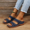 Dames wedgesandalen met goede steun - ademend zomerfootwear voor dagelijks gebruik