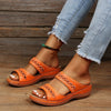 Dames wedgesandalen met goede steun - ademend zomerfootwear voor dagelijks gebruik
