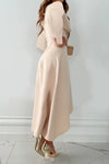 Verfijnde midi-jurk - elegante avondkleding voor dames