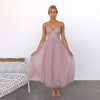 Midi tulle jurk - verfijnde avondkleding voor dames
