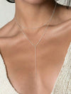 3-delige gelaagde y-halsketting - elegante gouden damesjuwelen