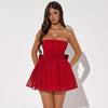 Strapless feestjurk - elegante korte jurk voor dames