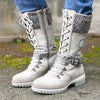 Waterdichte kniehoge sneeuwlaarzen - duurzame winterfootwear voor dames